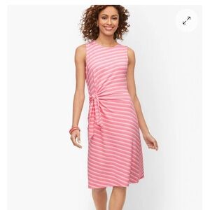 TALBOTS Pink side tie dress 🌸🌸🌸🌸🌸.  NWT